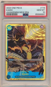 2023 ONE PIECE AWAKENING NEW ERA KAIDO #118 PSA 10 - Picture 1 of 2