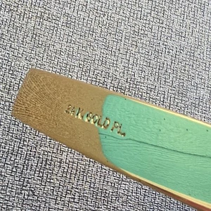 24k Gold Plate Baron USA Putter Right Handed Graphite Shaft Brand New - Picture 1 of 16