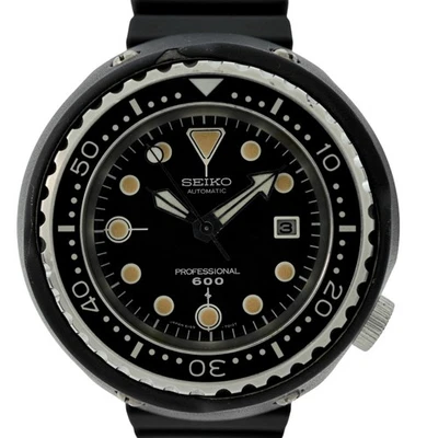 Seiko 51mm Grandfather Tuna 600M Titanium Automatic Watch Serviced- 6159-7010! - Image 1 of 4