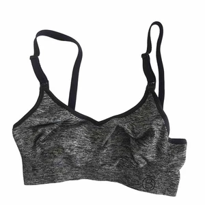 Bravado Nursing Bra M Black Adjustable Back Close Wireless Maternity *no pads - Picture 1 of 8