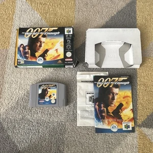 007: The World Is Not Enough - Boxed with Manual- Nintendo 64 N64  - Picture 1 of 10