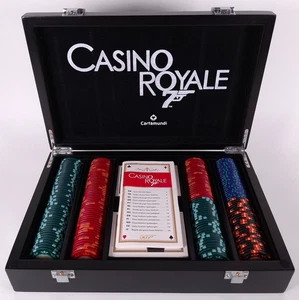 007 James Bond Casino Royale Cartamundi Poker Chip Set - Rare luxury Set 2006 - Picture 1 of 12