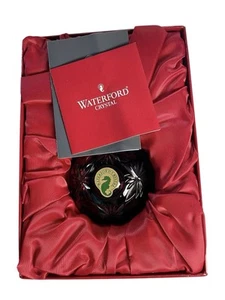 Waterford Crystal 2010 Annual Amethyst Cased Ball Ornament In Box 151961 Hungary - Picture 1 of 11