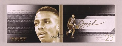 2013-14 Upper Deck Exquisite Collection Game Face Booklet Anfernee Hardaway Auto - Image 1 of 3