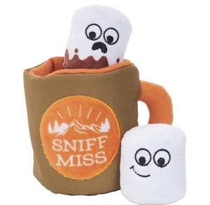 BARK SNIFF MISS "TAZA DE CACAO MALVAVISCO" EL GRAN AIRE LIBRE PuppyDog Juguete XS-M - Imagen 1 de 1