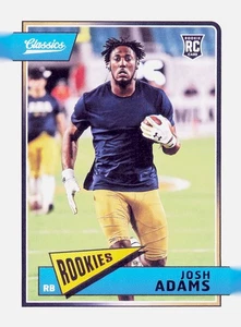 2018 Panini Classics #247 Josh Adams Notre Dame Fighting Irish - Picture 1 of 2