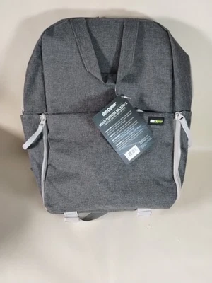 DECO GEAR Gray Backpack for Video or Camera Gear, Drone Equipment with USB Cable - Image 1 of 4