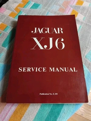 Jaguar XJ6 2.8 4.2 Series 1 1972 Factory Workshop Service Manual VGC FREE POST - Image 1 of 4