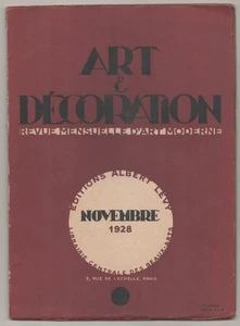 Leon MAN RAY DESHAIRS / ART ET DECORATION ET L'ART DECORATIF NOVEMBER #196734 - Picture 1 of 1