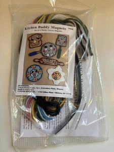Plastic Canvas Kit ~ Design Works Set of 6 Kitchen Buddies Ornaments #DW1836 - Picture 1 of 2