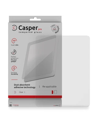 Casper Pro Tempered Glass For iPad Pro 11" 5th Gen (2024) (Retail Pack) (Clear) - Image 1 of 2