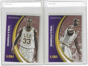 2015 Panini LSU Shaquille O'Neal HOF #33 &79 2 CARDS LOT - Bild 1 von 2