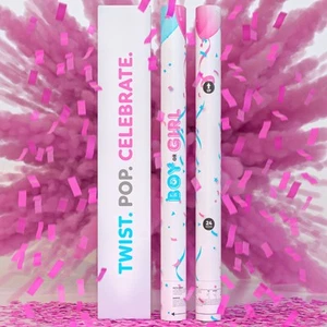 Boy And Girl Gender Reveal Popper - Picture 1 of 5