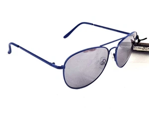 Foster Grant NS0713 DL NEON BLU Sunglasses NEW Adult Unisex Pilot Sun Glasses - Picture 1 of 8