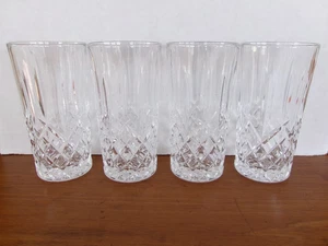 Marquis By Waterford ~ Set Of 4 Crystal Markham Highball Glasses ~ Excellent - Picture 1 of 16