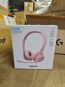 Logitech H390 USB Kabelgebundenes Headset - Rose Pink - Bild 1 von 1