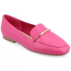 Journee Collection Damen Wrenn Slipper Halbschuhe Flats Fuchsia Größe 11 WD - Bild 1 von 10