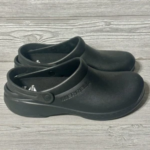 Merrell Encore Service Pro Work Shoe Clogs Black Mens Size 13 Slip Resistant New - Picture 1 of 8