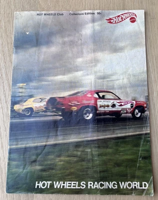Catálogo de revistas Hot Wheels Club 1970 edición coleccionista Redline Racing World Foto 1 de 4