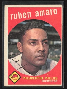 1959 Topps #178 Ruben Amaro - VG/EX Set Break! radiocomandata - Foto 1 di 2