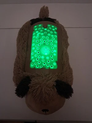 Pillow Pets Light - Dream Lites 12 in. Brown Puppy Dog Plush - Works! - Image 1 of 4