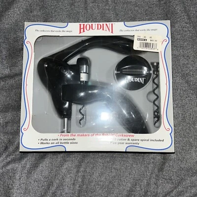 Houdini: The Corkscrew that Works Like Magic by Metrokane - New, Box shows wear. - Image 1 of 2