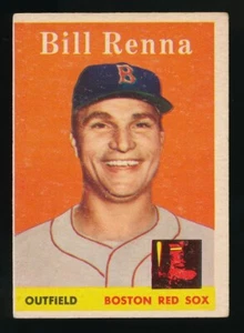1958 Topps #473 - Bill Renna - Boston Red Sox - Picture 1 of 2