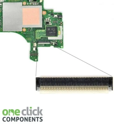 For Nintendo Switch LCD Screen ZIF FPC Ribbon Cable Socket Connector Clip 53 pin - Image 1 of 3