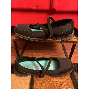 Zapatos para caminar Skechers talla 7,5 Breathe Easy Keep Clean Maryjane negros usados en excelente estado - Imagen 1 de 6