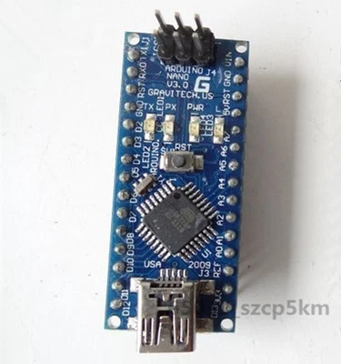 Nano V3.0 with ATMEGA328P FT232RL FTDI Micro-controller Module for Arduino - Image 1 of 3