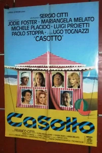 (9er Set) CASOTTO Beach House Jodie Foster Original italienischer Film Lobbykarte 70er - Bild 1 von 9