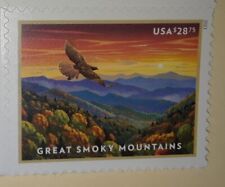 One (1) Single EXPRESS Postage Stamp of $28.75 GREAT SMOKY MOUNTAINS. US # 5752
