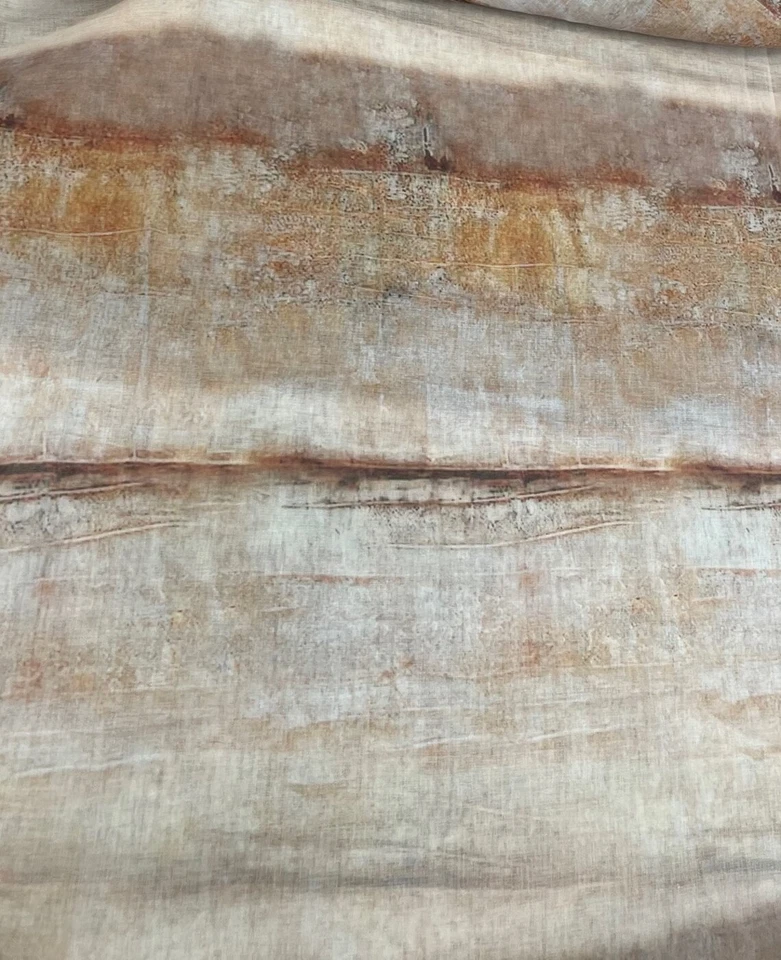 Sheer Desert Rock Mezcla Tono Marrón 58" Vendido por Yarda Foto 1 de 1