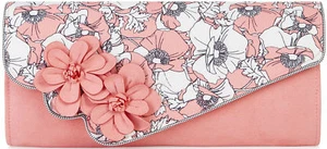 Ruby Shoo RIO Vintage FLORAL Blumen DAISY Flower CLUTCH Tasche Rockabilly - Bild 1 von 3