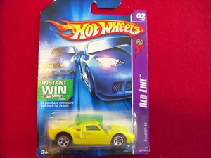 Hot Wheels Red Line FORD GT- 40 Yellow #2/5 2006 - Picture 1 of 2