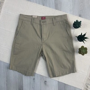 Levi's Men's XX Chino Shorts Stretch Khaki Beige Belt Loop Shorts Size 30 - Imagen 1 de 9