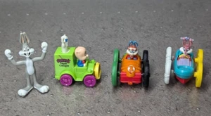 De colección Años 90 McDonalds Happy Meal Looney Tunes Tiny Toons Fip Car Juego de 2 y etc.. - Imagen 1 de 2