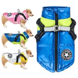 Wasserdichte Winter Haustier Weste Jacke warm Welpen Hunde Kleidung klein/groß wattierter Mantel - Bild 1 von 15