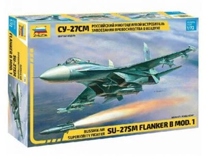 Zvezda #7295 Fighter SU-27SM FLANKER B.1 1:72 New - Picture 1 of 1