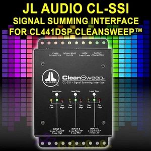 JL AUDIO CLEANSWEEP CL-SSI SIGNAL SUMMING INTERFACE FOR CL441DSP CLEANSWEEP NEW! - Picture 1 of 2