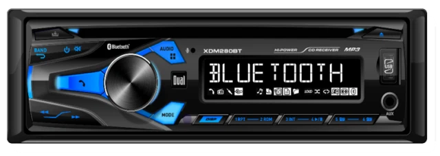 Jensen CDX3119 Single-Din Car Bluetooth CD Player