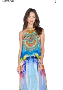 Camilla Franks The Rites of Tropicana Overlay Dress Size 2 12 Medium $4 EXPRESS - Picture 1 of 13