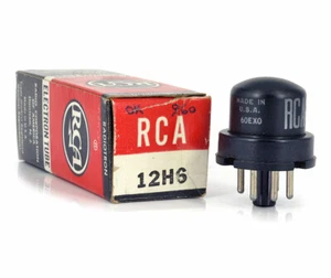 12H6 RCA NOS Tube Valvola Lampe TSF Röhre Valvula 진공관 真空管 电子管 Valve - Picture 1 of 1