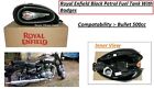 Royal Enfield Bullet 500cc "Black Petrol Gas Fuel Tank" with Badges