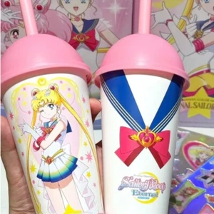 Sailor moon eternal The Film Limitata Coppa Con Cannucce Anime Manga Nuovo - Picture 1 of 4