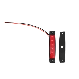 10X Abs Red Boat Slim Strip Lights 96X20X10mm For Marine Boat/Pontoon/Yacht - Picture 1 of 14