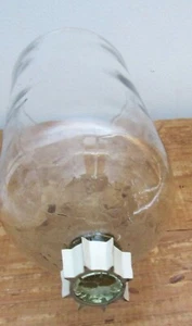 CLEAR GLASS CANDLE GLOBE NEW - Picture 1 of 3