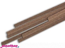 jWood Listello noce quadro 1x1x1000 mm