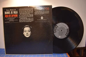 Alicia de Larrocha Piano Music of Manuel de Falla LP Columbia 6 Eye Mono ML 5640 - Imagen 1 de 2