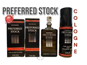 PREFERRED STOCK COLOGNE SPRAY by COTY- RARE - Choose your size - Picture 1 of 1